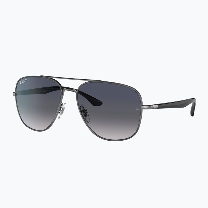 Napszemüveg Ray-Ban RB3683 brass/blue grey polarized 4