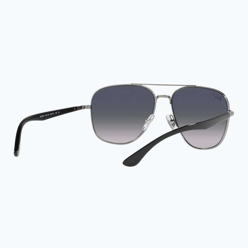 Napszemüveg Ray-Ban RB3683 brass/blue grey polarized 6