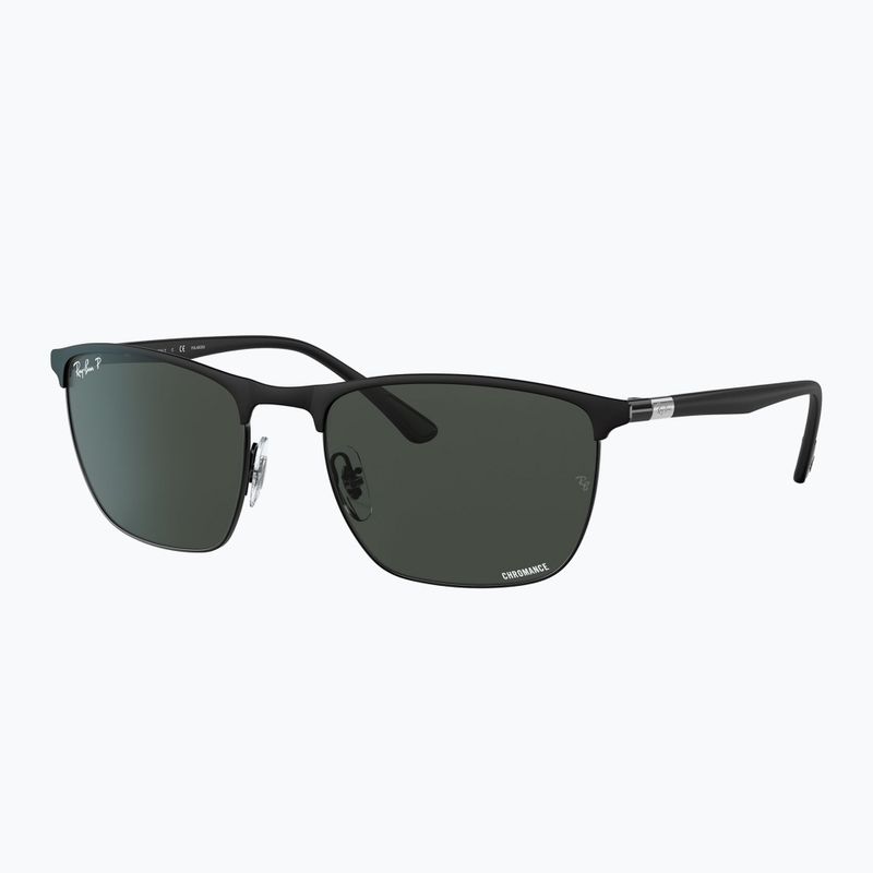 Napszemüveg Ray-Ban RB3686 Polarized+ Lenses matte black/dark grey polarized+ 4
