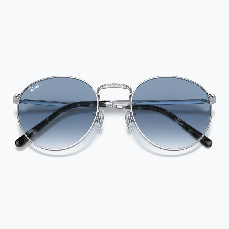 Napszemüveg Ray-Ban New Round silver/blue 3