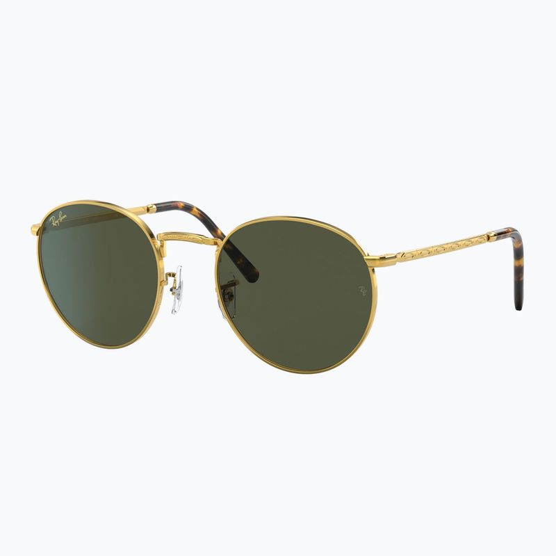 Napszemüveg Ray-Ban New Round gold/green 4