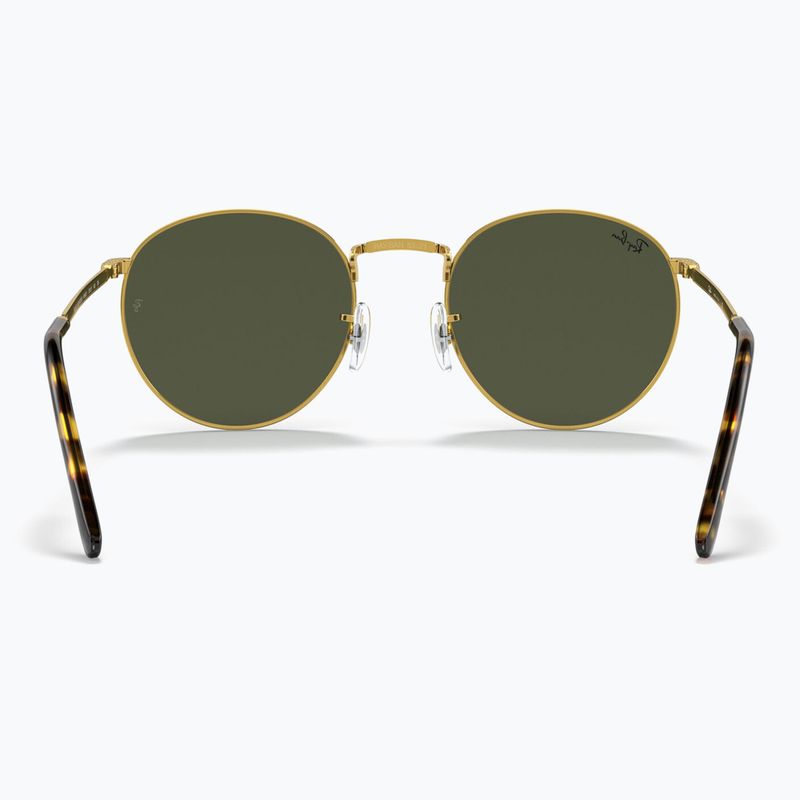 Napszemüveg Ray-Ban New Round gold/green 5