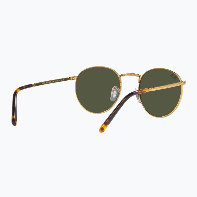 Napszemüveg Ray-Ban New Round gold/green 6