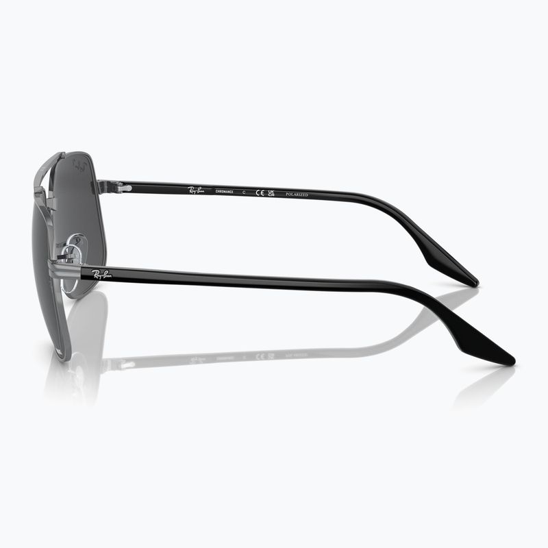 Napszemüveg Ray-Ban RB3699 Polarized+ Lenses brass/dark grey polarized+ 7