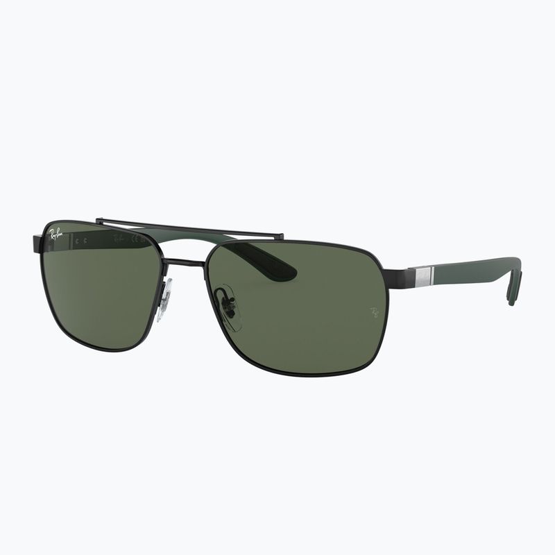 Napszemüveg Ray-Ban RB3701 black/dark green 4