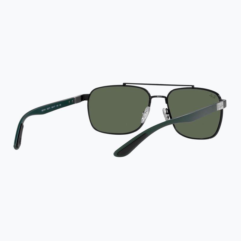 Napszemüveg Ray-Ban RB3701 black/dark green 6