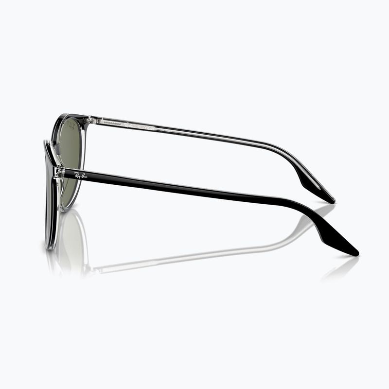Napszemüveg Ray-Ban RB2204 transparent black/green polarized 6