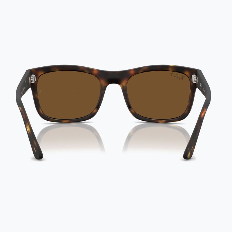 Napszemüveg Ray-Ban RB4428 havana matte/brown polarized 5