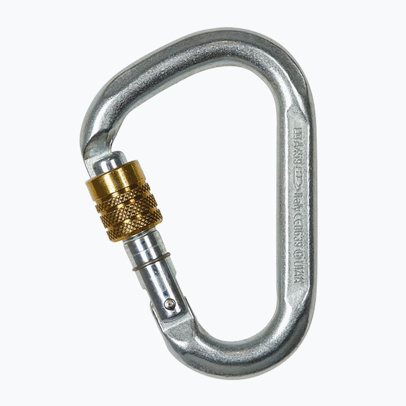 Karabiner Climbing Technology Snappy Steel SG silver/ gold