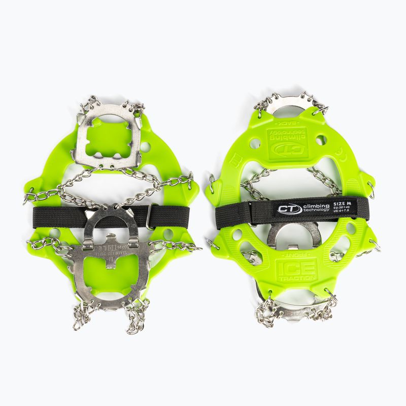 Climbing Technology Ice Traction Plus cipőszalagok zöld 4I895C0V10 2