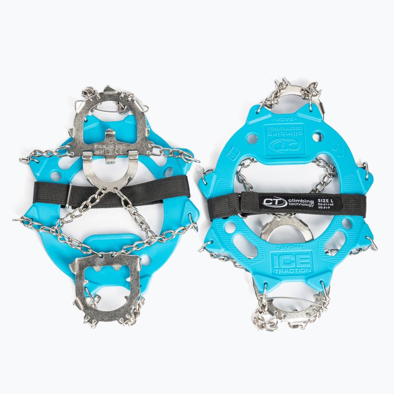 Climbing Technology Ice Traction Plus bakancsszíj kék 4I895D0V103 2