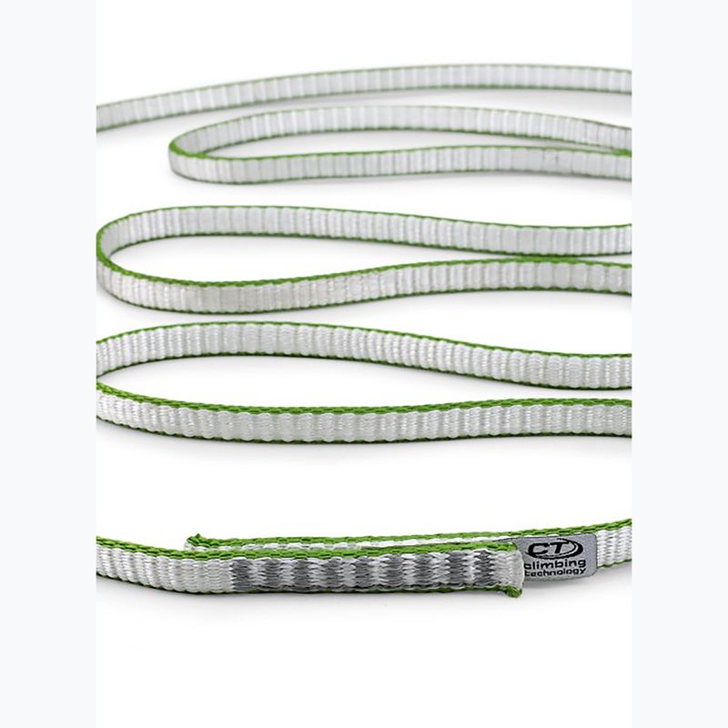 Mászóhurok Climbing Technology Looper Dy 120 cm white/green 2