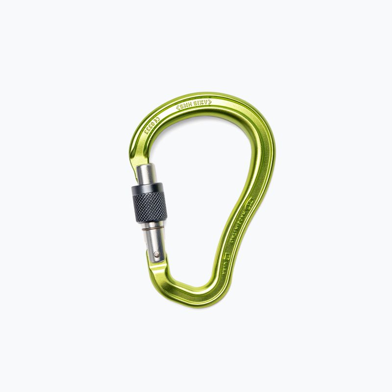 Mászótechnika Axis Hms Sg karabiner L3850006 zöld 2C38500ZZB 2