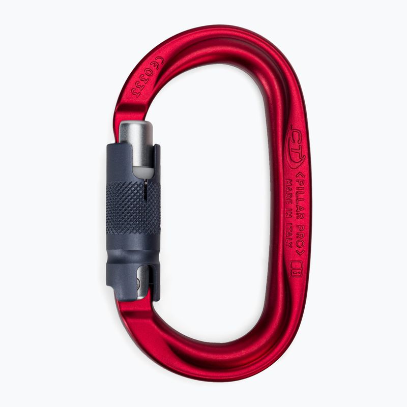 Climbing Technology Pillar Pro TG karabiner piros 2C39800YLBCTSTD 2