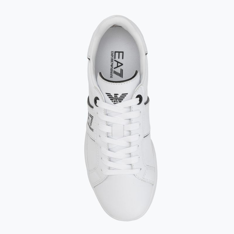 EA7 Emporio Armani Classic Logo fehér/fekete cipők 5