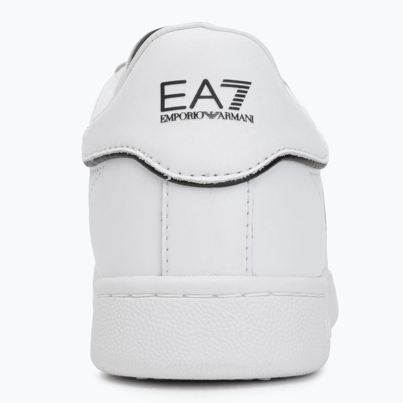 EA7 Emporio Armani Classic Logo fehér/fekete cipők 6