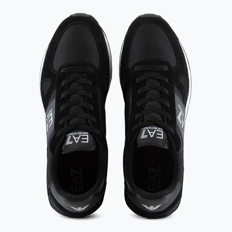 EA7 Emporio Armani Black & White Legacy fekete-fehér cipő fekete-fehér cipő 4