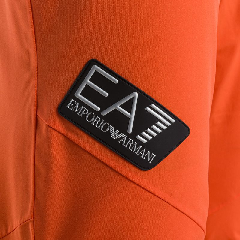 EA7 Emporio Armani férfi síelő nadrág Pantaloni 6RPP27 fluo narancs 4