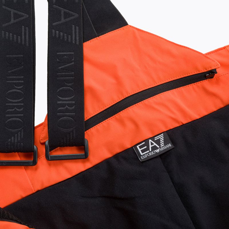 EA7 Emporio Armani férfi síelő nadrág Pantaloni 6RPP27 fluo narancs 7