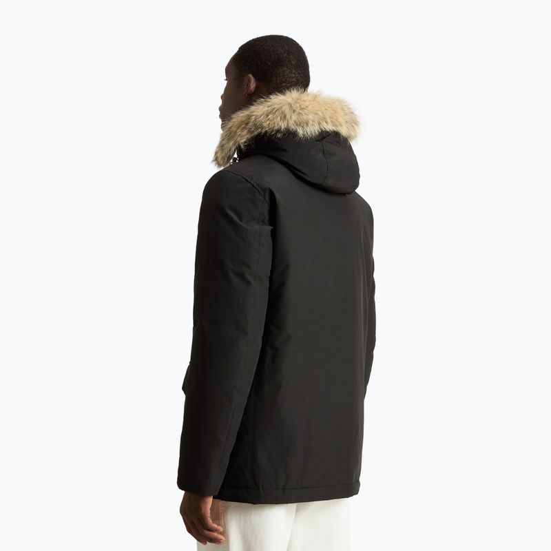 Férfi dzseki Woolrich Arctic Detachable Fur Anorak black 3