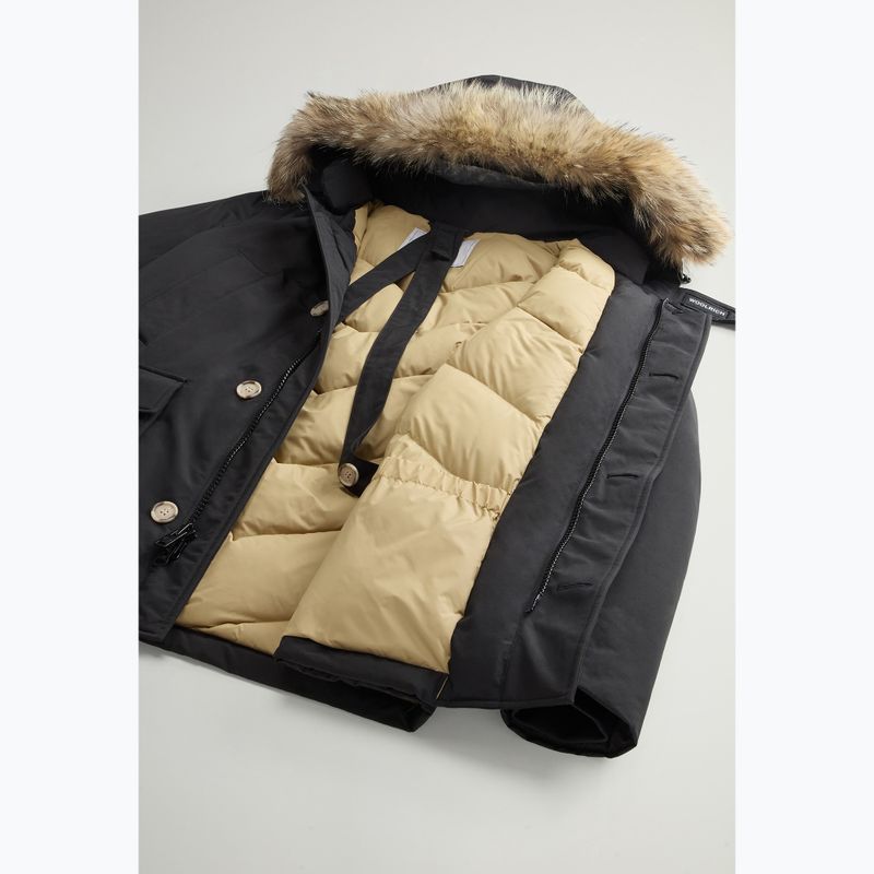 Férfi dzseki Woolrich Arctic Detachable Fur Anorak black 7