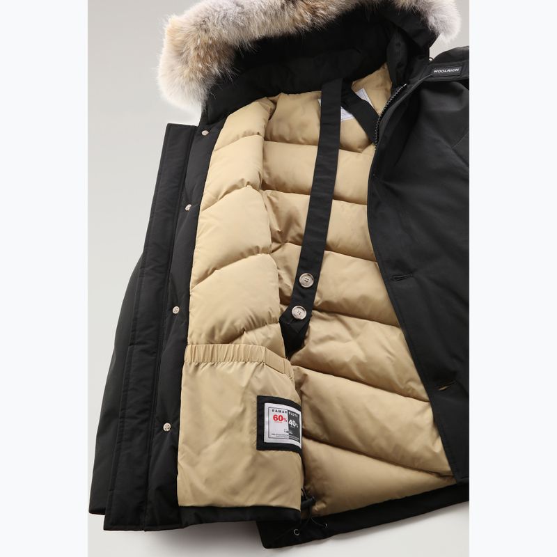 Férfi dzseki Woolrich Arctic Detachable Fur Anorak black 13