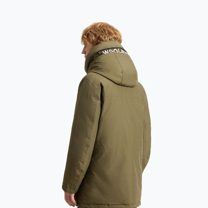 Férfi Woolrich Ramar Arctic Parka dzseki greenstone 4