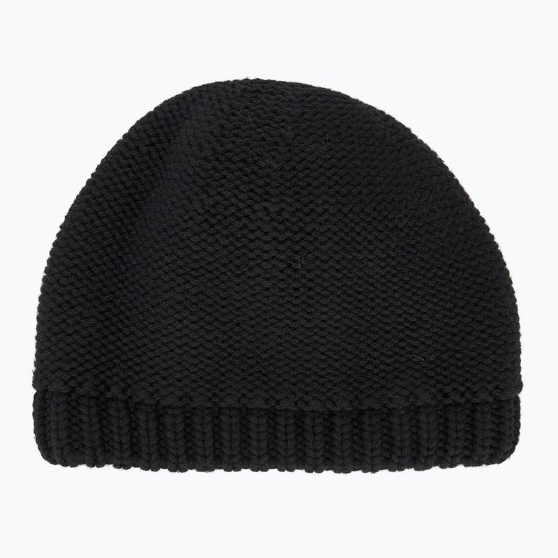 Férfi téli sapka Woolrich Merino Wool Logo Beanie black 4