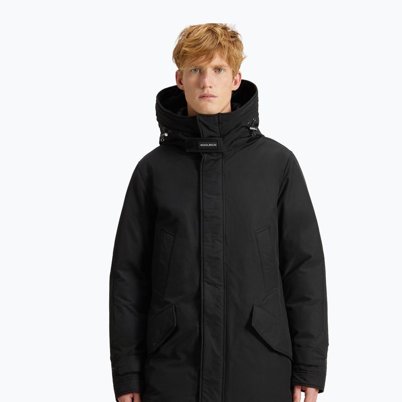 Férfi Woolrich Polar magas nyakú dzseki fekete 4