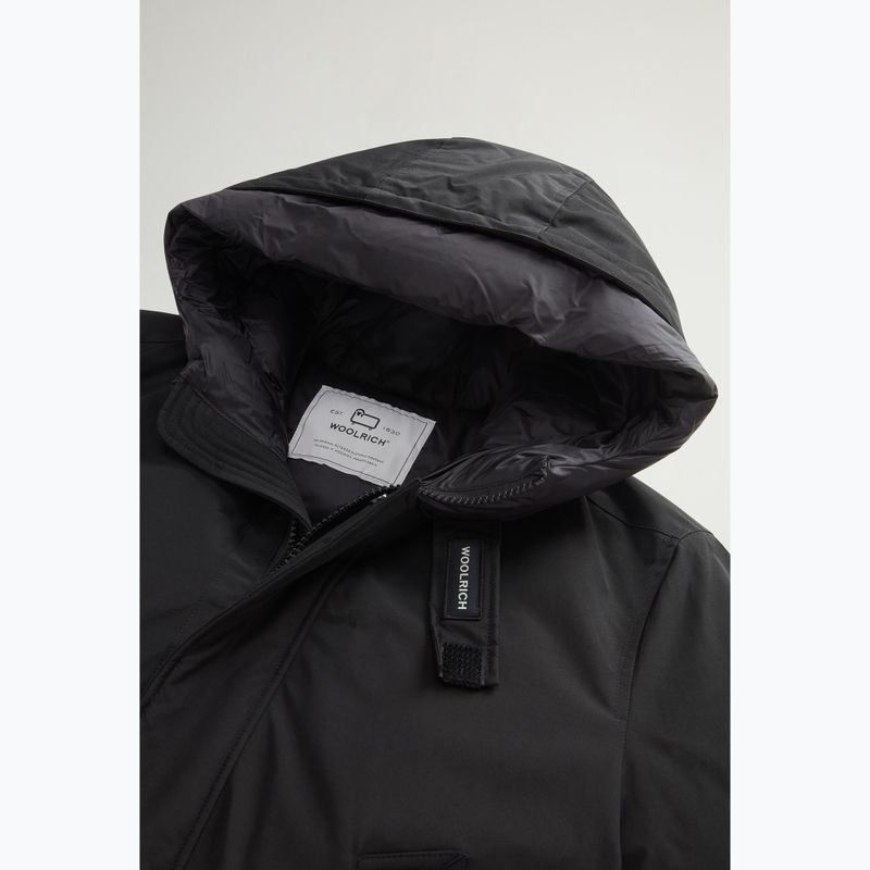Férfi Woolrich Polar magas nyakú dzseki fekete 9