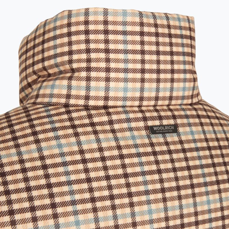 Női dzseki Woolrich Printed Wool beige check 3