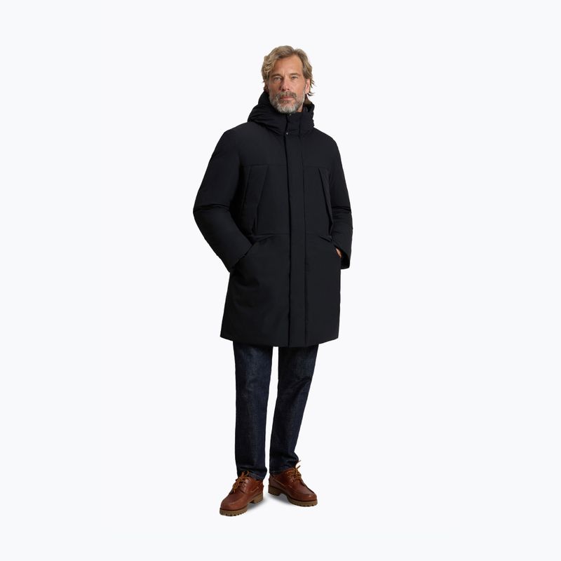 Férfi kabát Kurtka Woolrich Matt Stretch Teton Puffer black 2