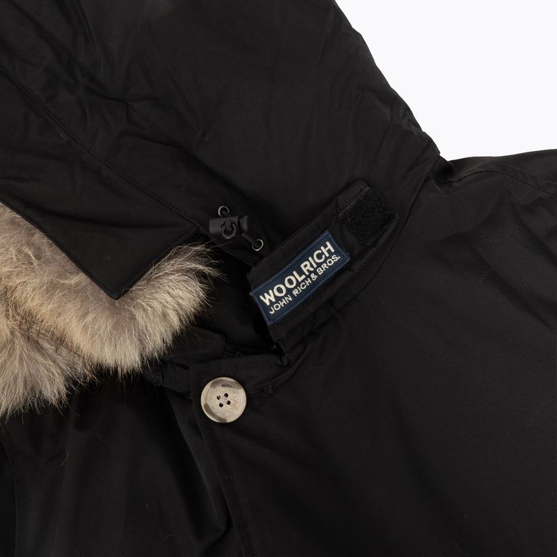 Férfi bélelt kabát Woolrich Arctic Detachable Fur Anorak black 4