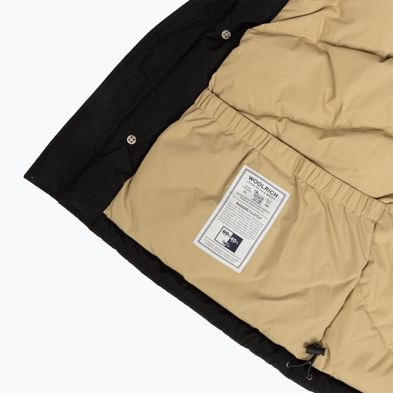 Férfi bélelt kabát Woolrich Arctic Detachable Fur Anorak black 5