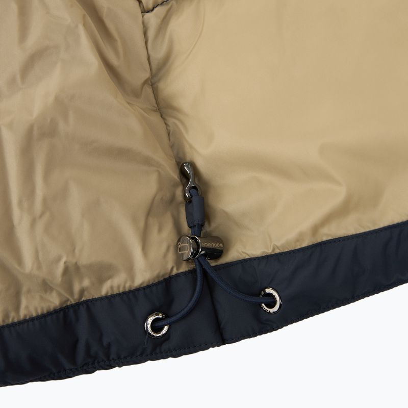 Férfi kabát Kurtka Woolrich Cloud Davis Parka melton blue 7