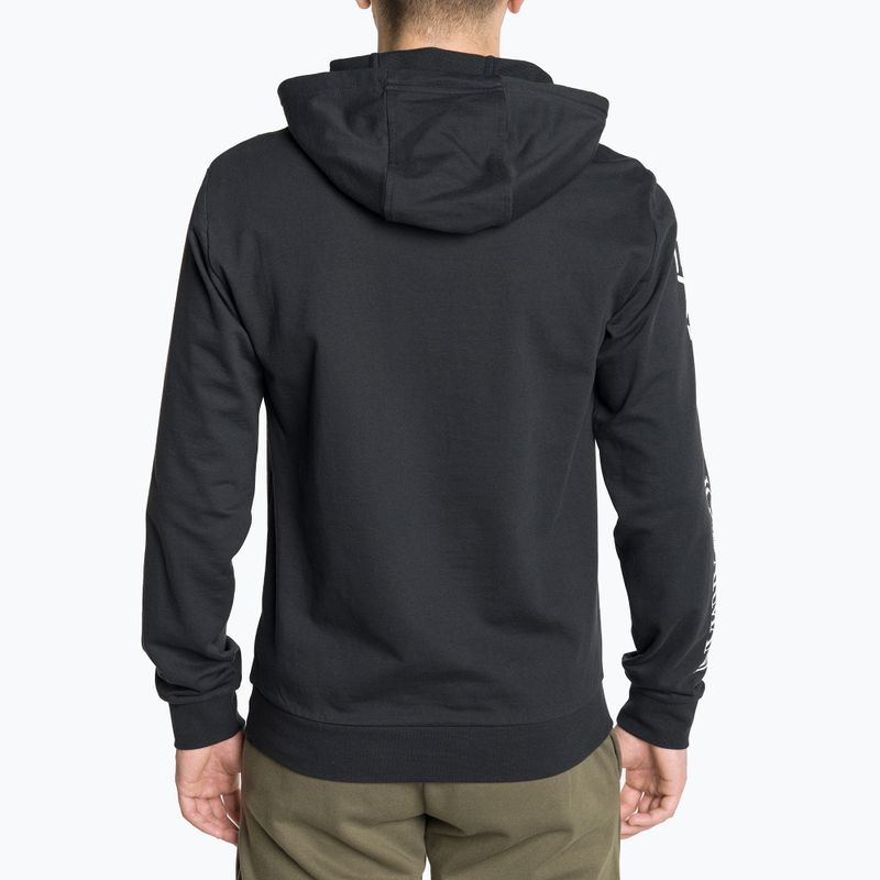 Férfi pulóver EA7 Emporio Armani Train Logo Series Hoodie Extended Logo Coft night blue/white logo 2