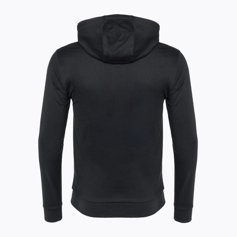 Férfi pulóver EA7 Emporio Armani Train Logo Series Hoodie Extended Logo Coft night blue/white logo 6