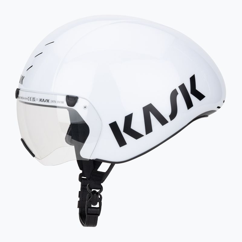 Kask bicycle KASK Bambino Pro white/clear 3