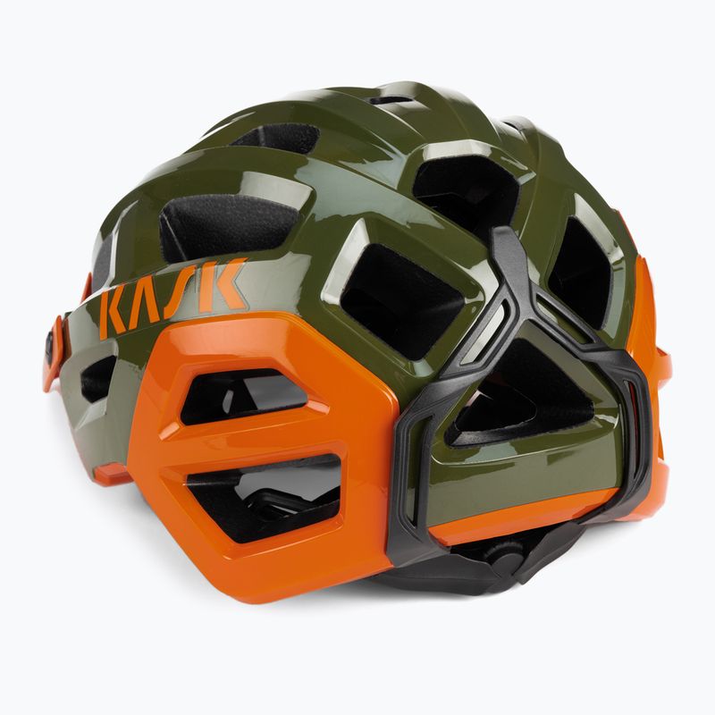 KASK Rex zöld-narancssárga kerékpáros sisak CHE00038.266 4