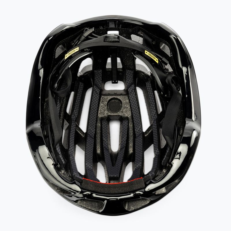 Férfi kerékpáros sisak KASK Valegro fekete KACHE00052 5