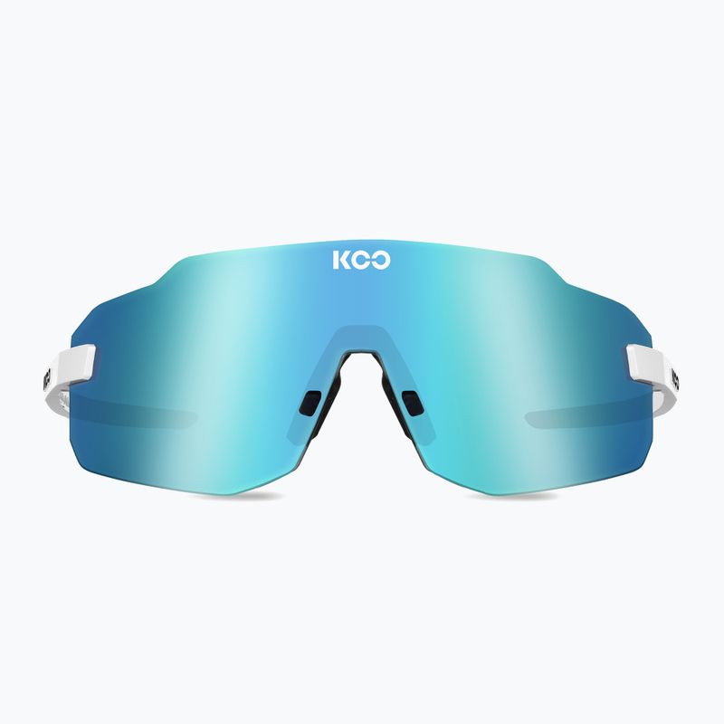 Napszemüveg Koo Supernova white/turquoise mirror 2