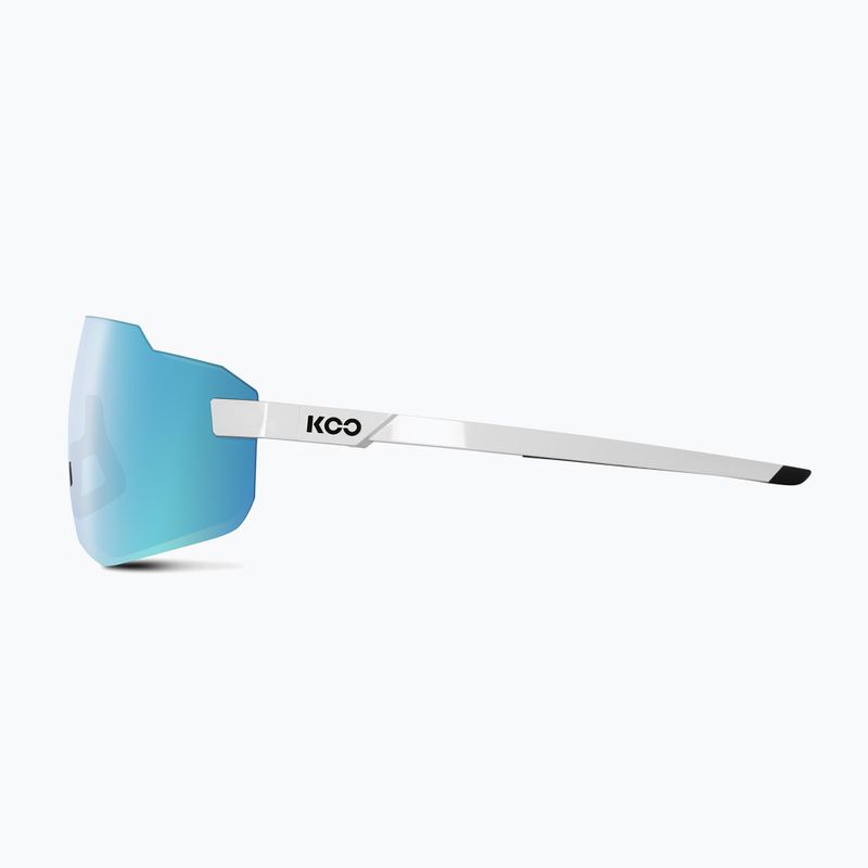 Napszemüveg Koo Supernova white/turquoise mirror 3