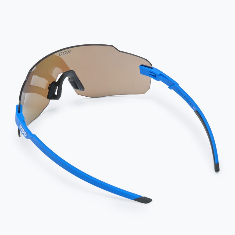 Napszemüveg Koo Supernova blue matt/turquoise mirror 2