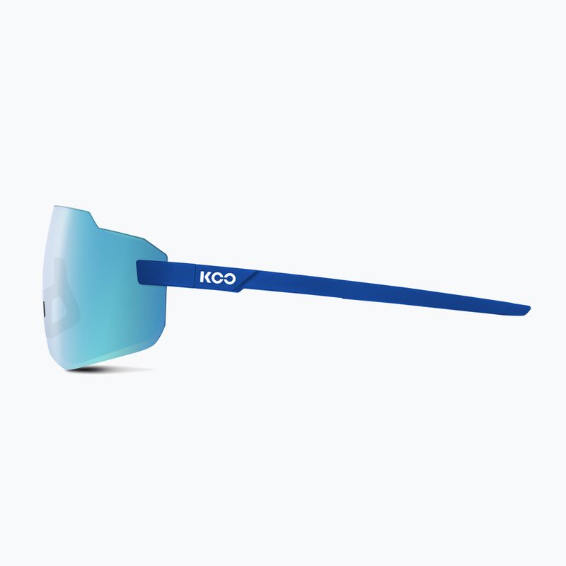 Napszemüveg Koo Supernova blue matt/turquoise mirror 7