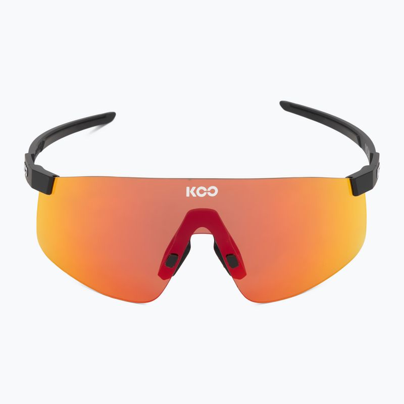Napszemüveg Koo Nova black matt/red mirror 3