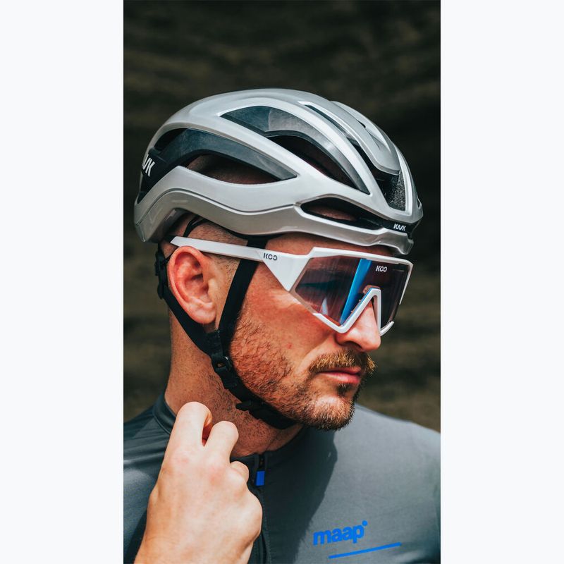 KASK Elemento kerékpáros sisak ezüst 4