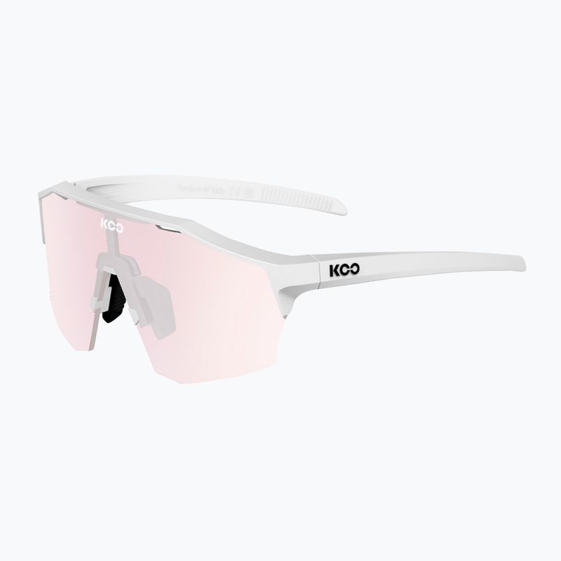 Napszemüveg Koo Alibi white matt/photochromic fuchsia 2