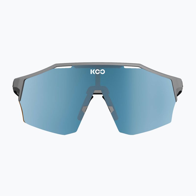 Napszemüveg Koo Alibi grey matt/turquoise mirror 2