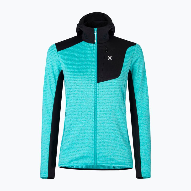 Női melegítőfelső Montura Thermalgrid Pro Hoody Maglia care kék