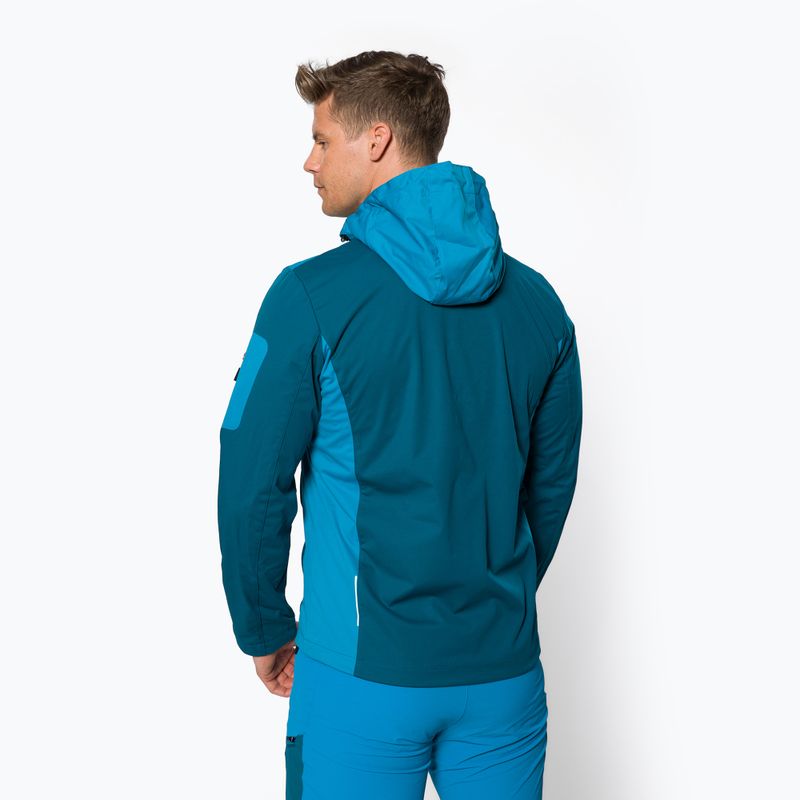 Férfi softshell dzseki CMP Zip kék 39A5027/02ML 6